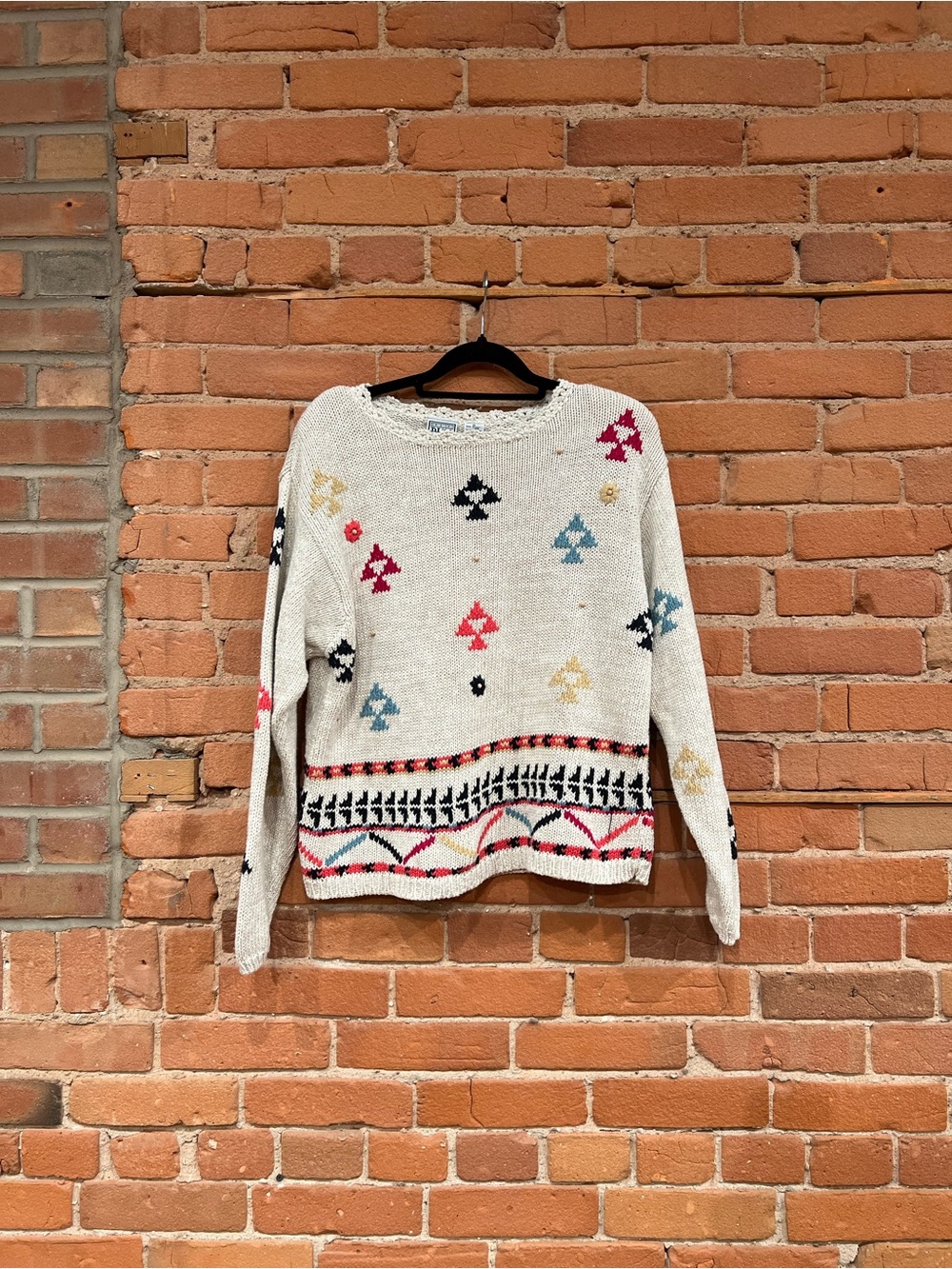 Vintage 80s Crewneck Sweater.